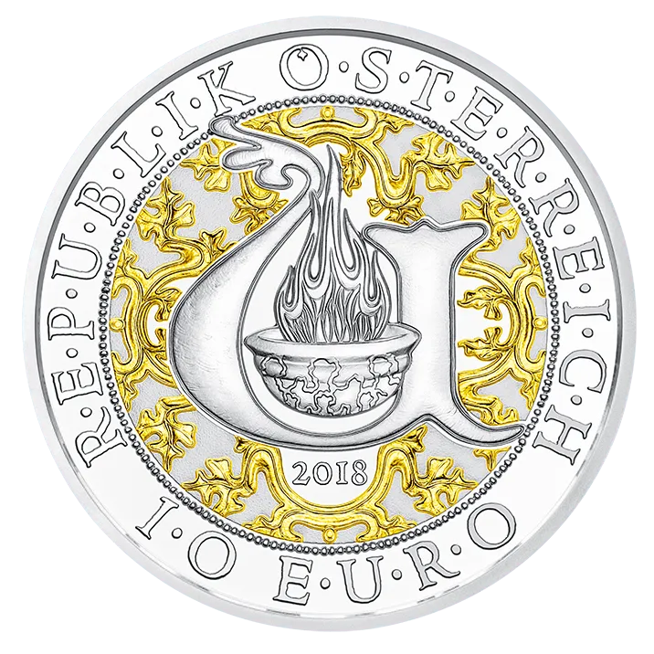 10 Euro Uriel, silver, proof, AV