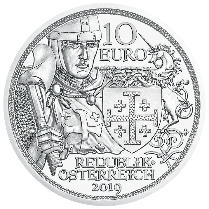 10 Euro Silbermünze Abenteuer Avers