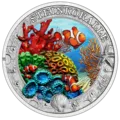 3-Euro-Münze Steinkoralle RS