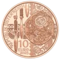 2025 10 euro Linen Copper uncirculated obverse