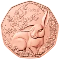 5-Euro Easter Bunny reverse