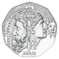 new year coin 2021 Janus