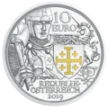10 euro silver coin adventure proof averse