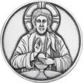 First Communion Medal Silver